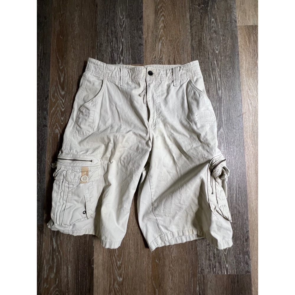 Company 81 Ranger Cargo Shorts Mens 32 Tan Heavy Cotton Multi Pocket C81